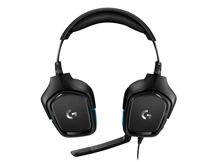 Logitech G431 7.1 Surround Sound Gaming Headphone Black