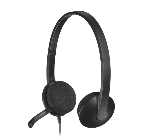 Logitech H340 Stereo USB Headset with Microphone